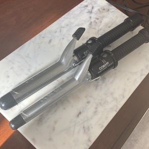 Set of 2 Conair Instant Heat Curling Irons